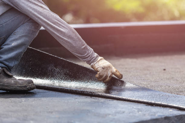 Professional Basement Waterproofing technician working in Union, OR
